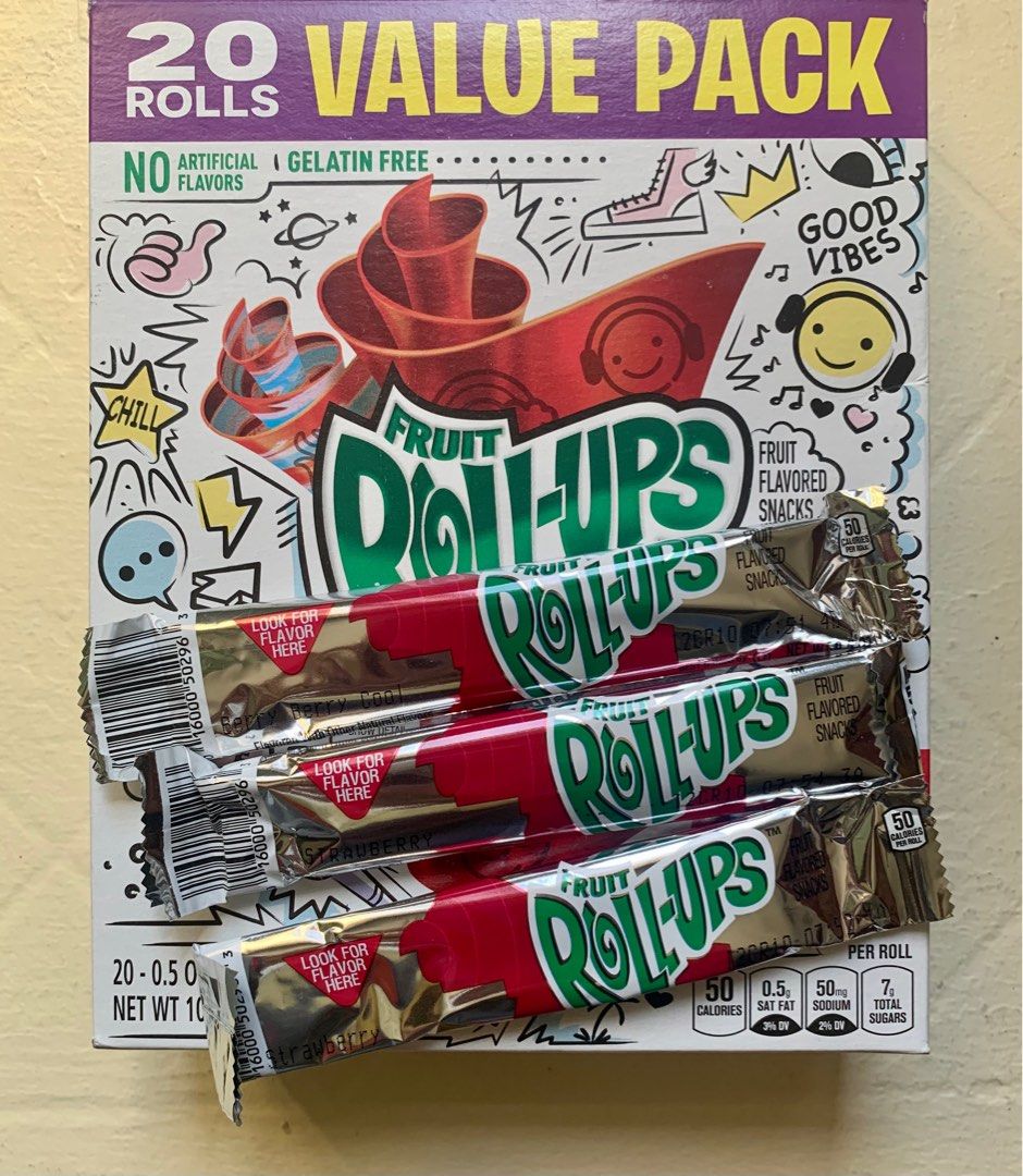 Buy Fruit RollUps Fruit Flavored Snacks Variety Value Pack 05 oz 20 ct  Online at Lowest Price in Ubuy Russia 10311316