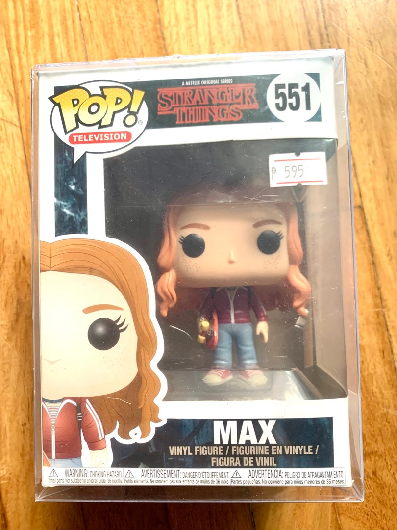 Stranger Things Max with Skateboard Funko Pop! Vinyl