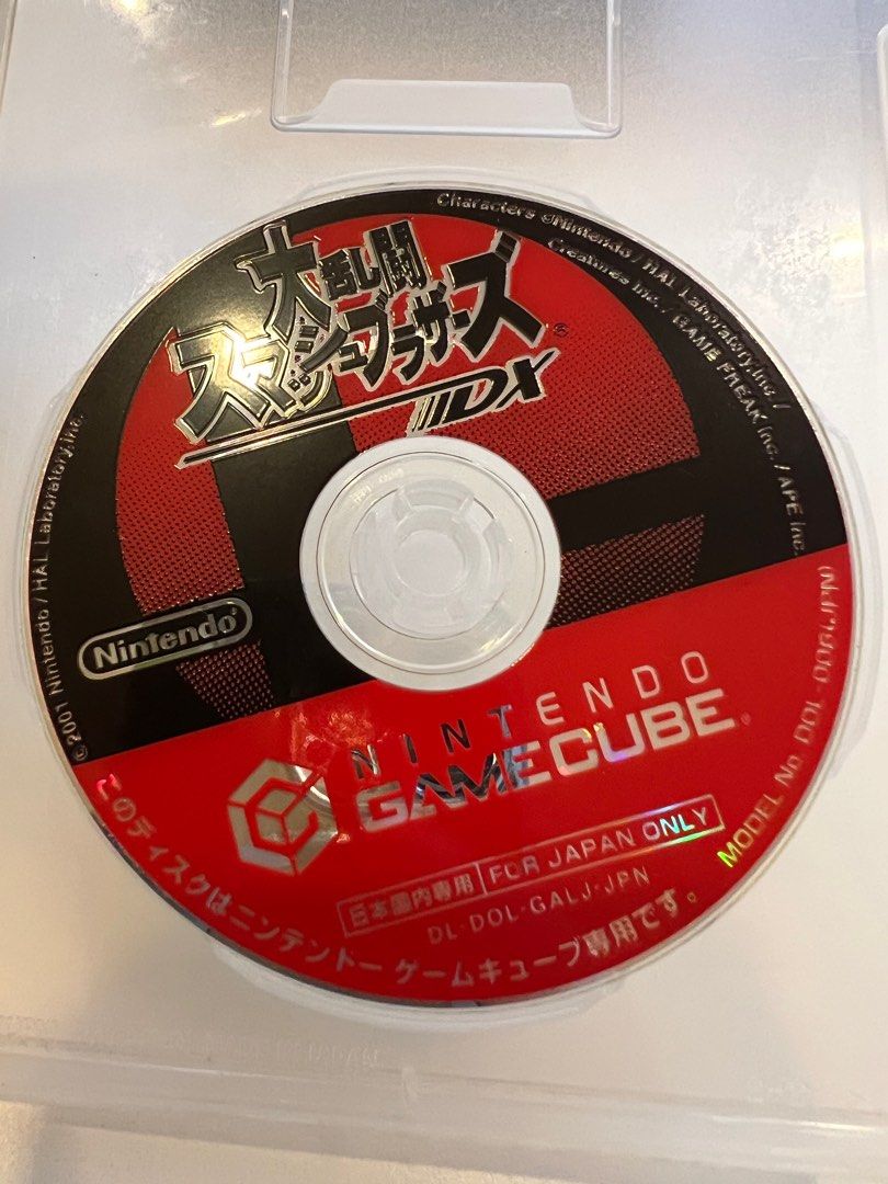 Nintendo Gamecube - Smash Bros Melee + Manual, Video Gaming, Video ...