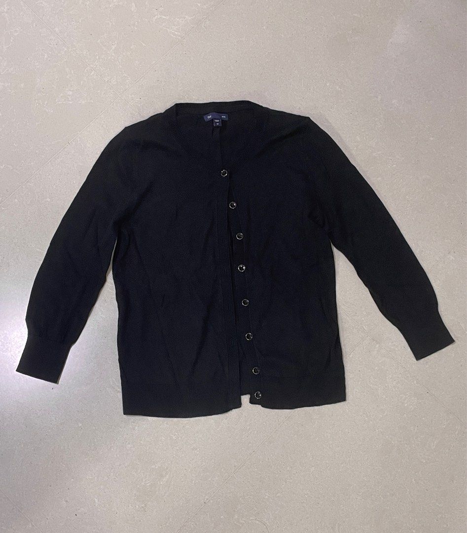 Gap black cardigan cheap