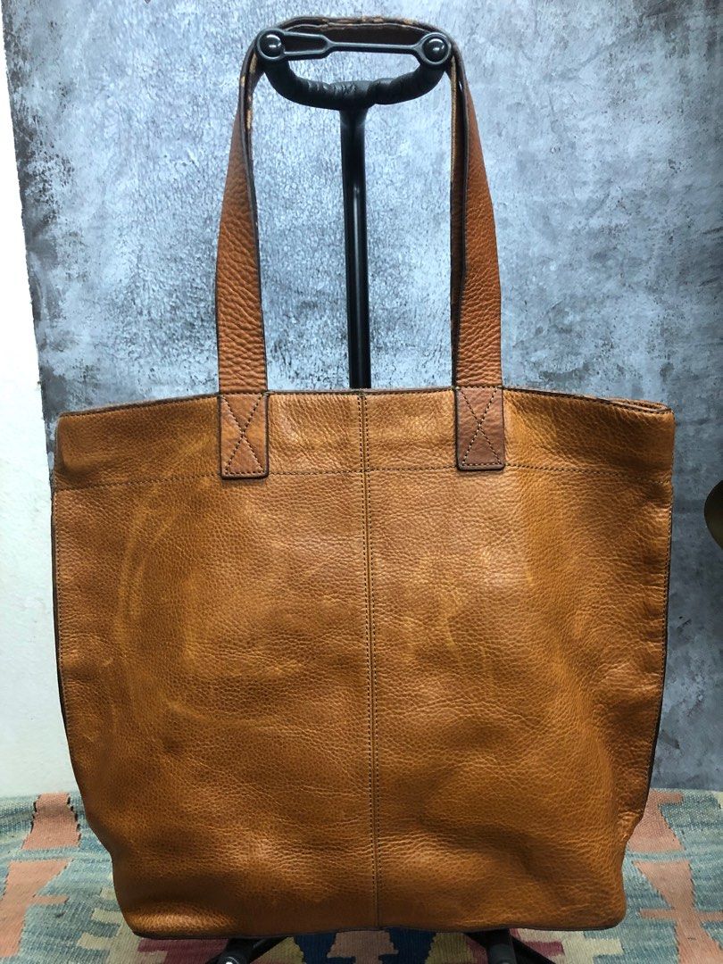 GAP Leather Tote Shoulder Bag unisex