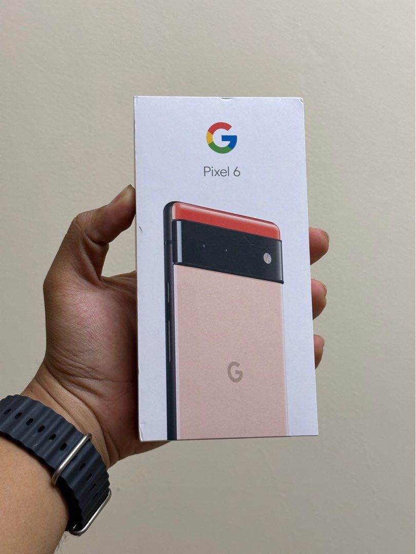 Google Pixel 6 (8+128GB) Kinda Coral, Mobile Phones & Gadgets