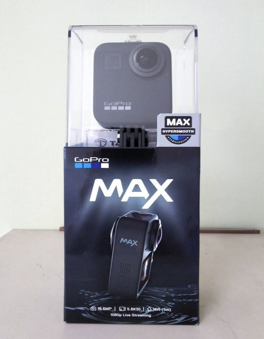 GoPro MAX 360 運動相機CHDHZ-201-FW, 攝影器材, 相機- Carousell