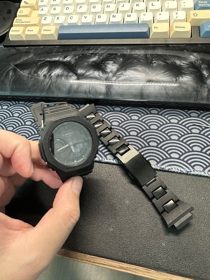 Casio g cheap shock combi bracelet
