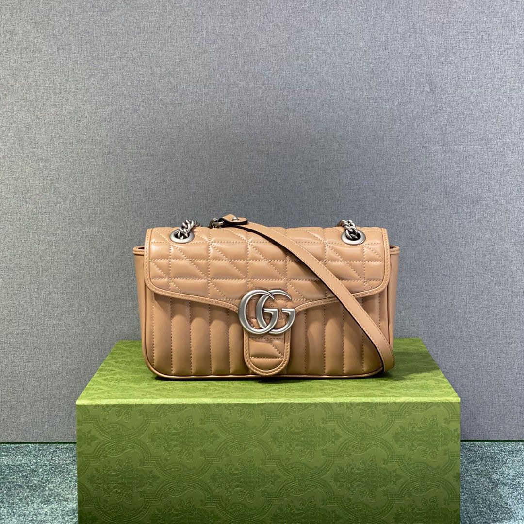 Gucci Marmont Aria Rose Beige