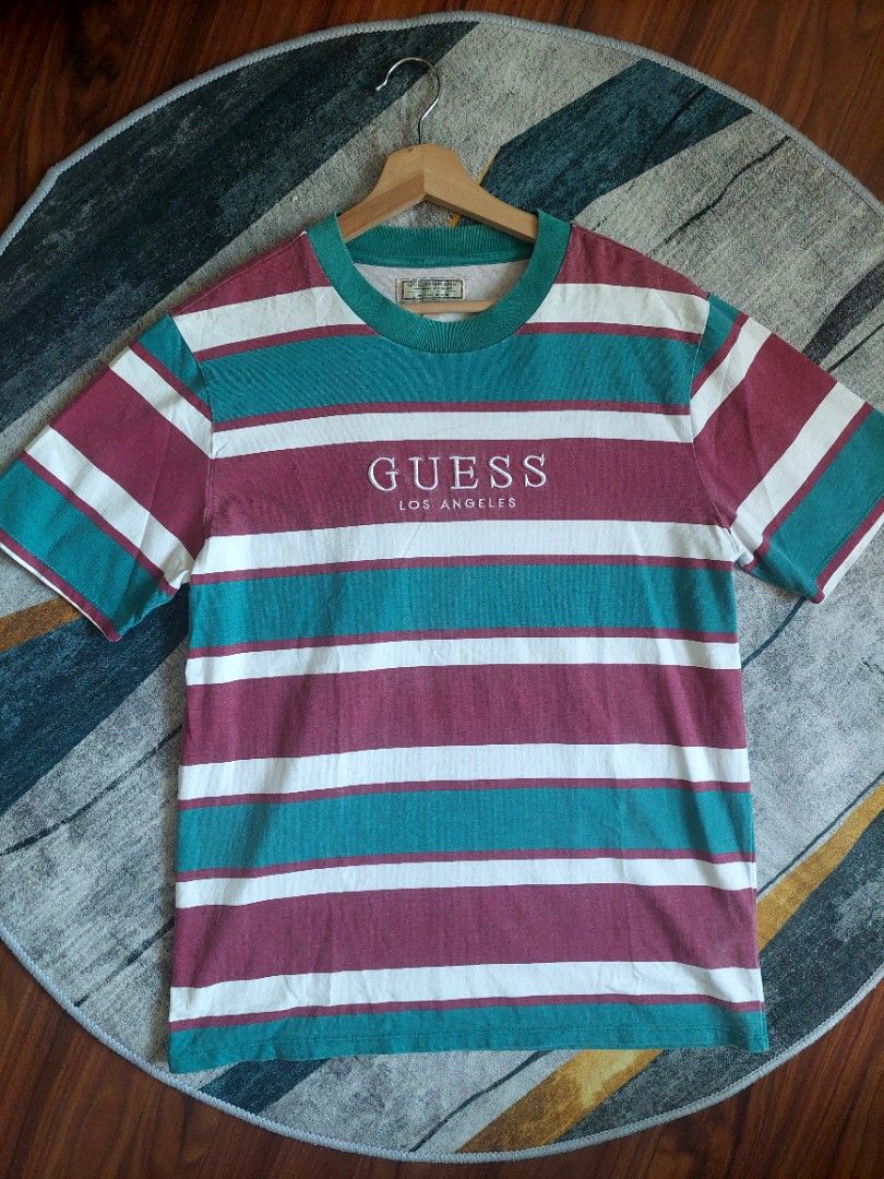 St james striped tee guess on sale