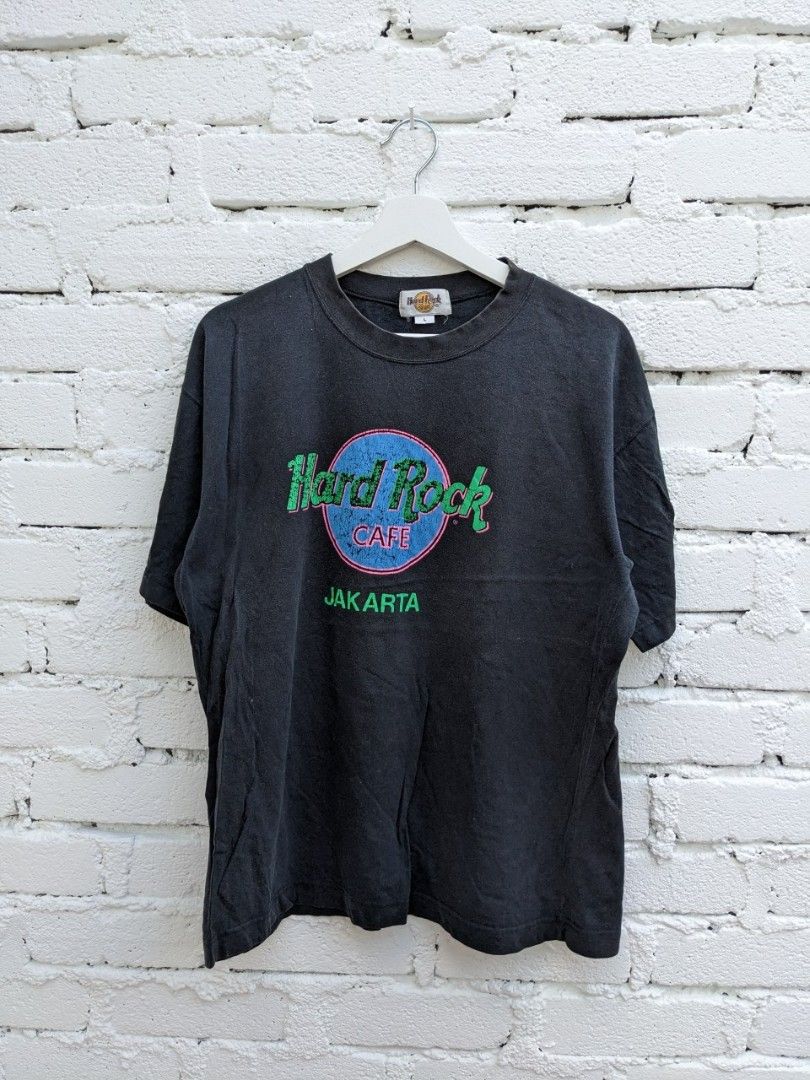 Hard Rock Cafe Jakarta, Men's Fashion, Tops & Sets, Tshirts & Polo