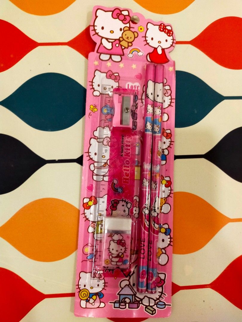 Hello Kitty Stationary Set Hobbies Toys Stationery Craft Hello Kitty Stationary Set Hobbies Toys Stationery Craft