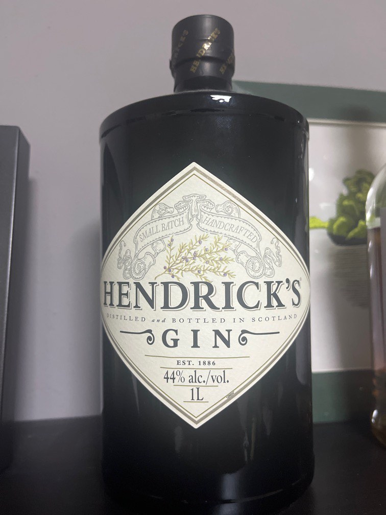 Hendricks, Food & Drinks, Alcoholic Beverages on Carousell