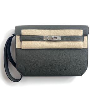 Hermes - Vert de Gris Kelly Depeche 25 with Silver Hardware