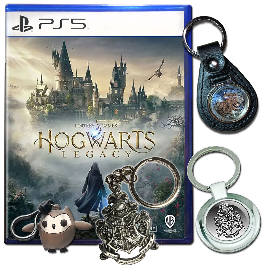 Hogwarts Legacy Standard/Deluxe Edition + Bonus DLC + Keychain, Video ...