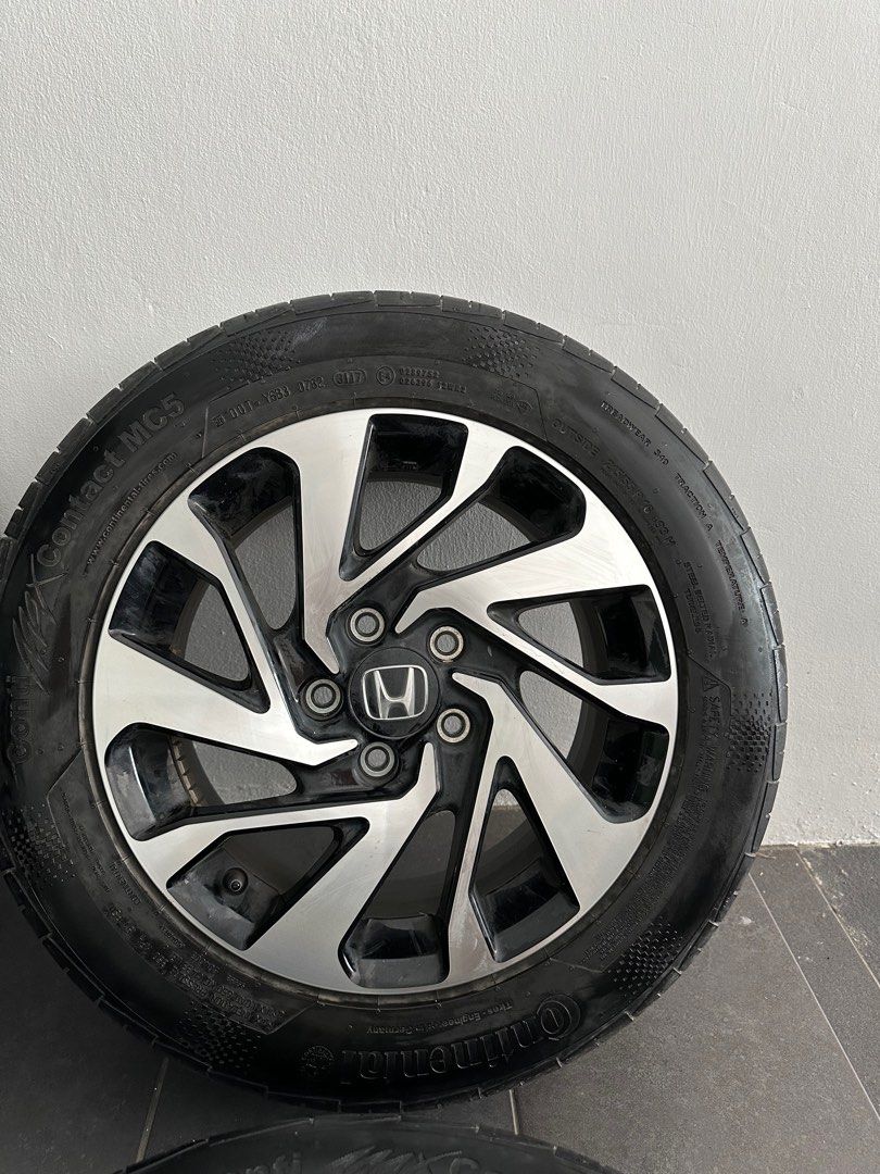 Honda Civic FC Rim & Tyres, Auto Accessories on Carousell