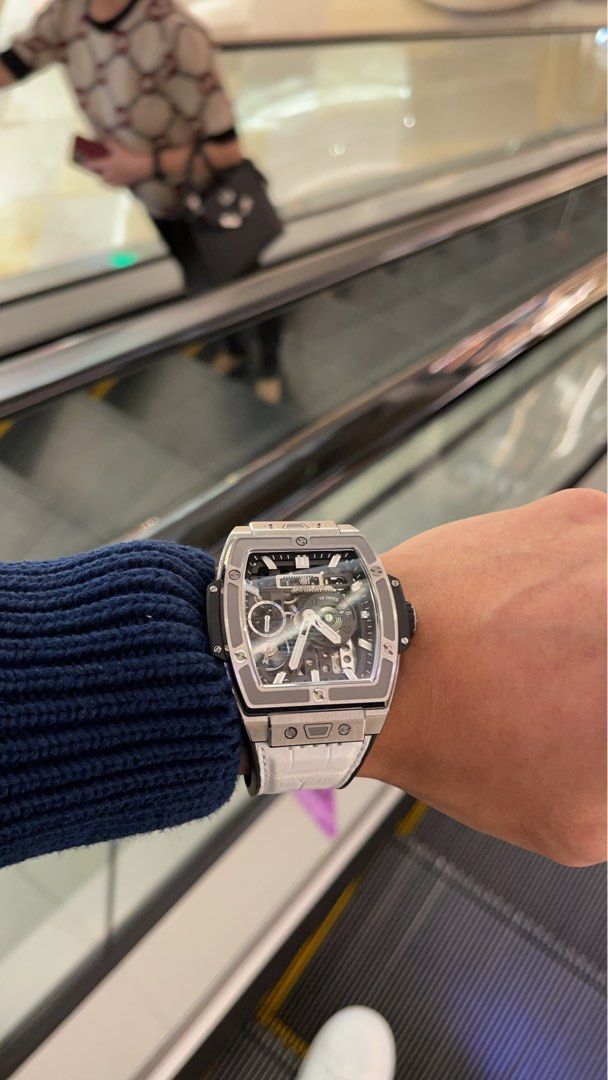 Hublot spirit of big bang meca 10 best sale titanium