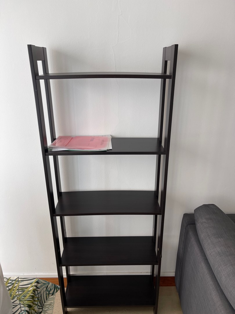 IKEA Laiva book shelf black, Furniture & Home Living, Furniture