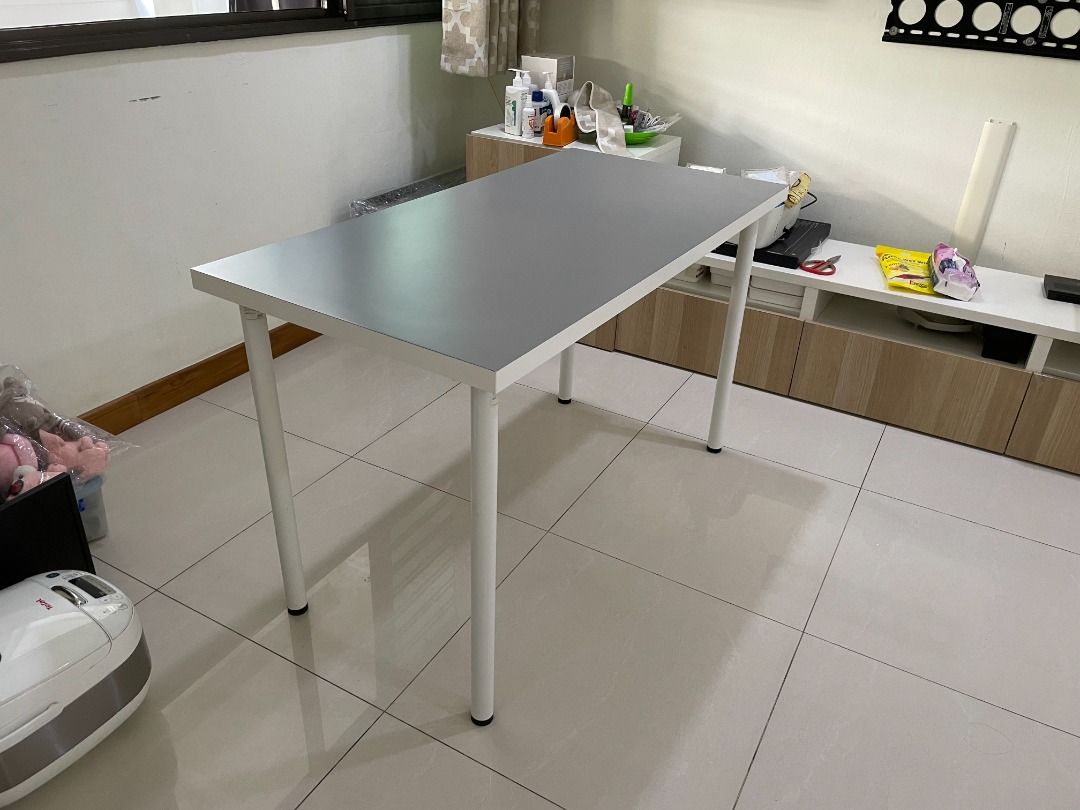 IKEA table desk LINNMON table top and ADILS leg 120x60 mm
