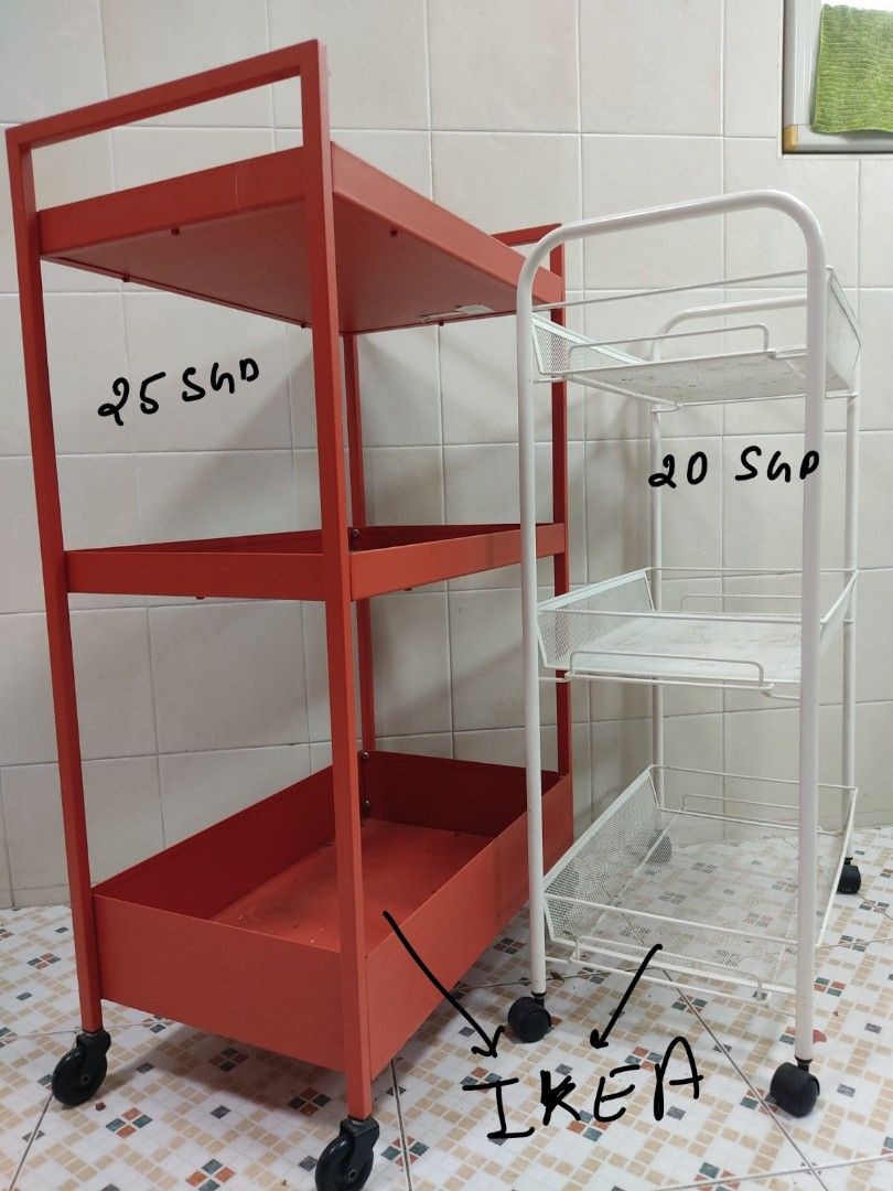 IKEA trolley, Furniture & Home Living, Home Improvement & Organisation