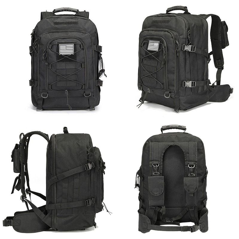 IN STOCK P D Large Tactical Backpack Men 46L Hiking Military Assault Treking Camping Lightweight Army Pack Molle Bag Backpacks Gear Bags Men s Fashion Bags Backpacks on Carousell
