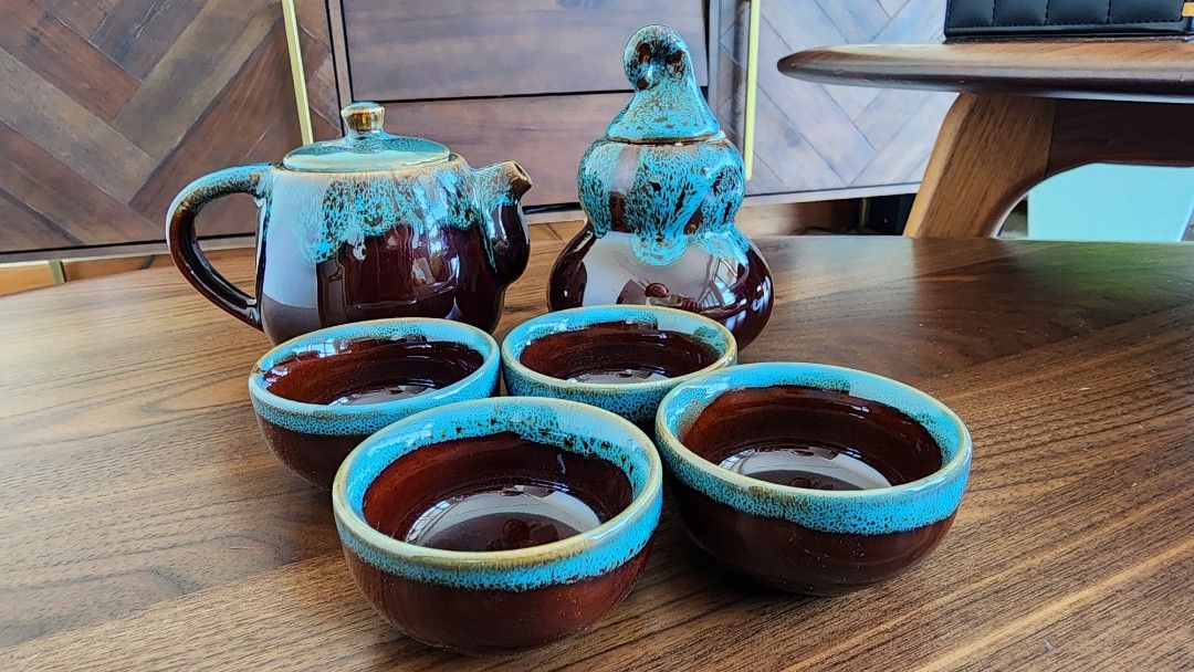 Intricate chinese tea set, Furniture & Home Living, Kitchenware