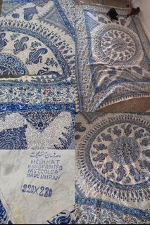 Iranian Handprinted tablecloth tapestry