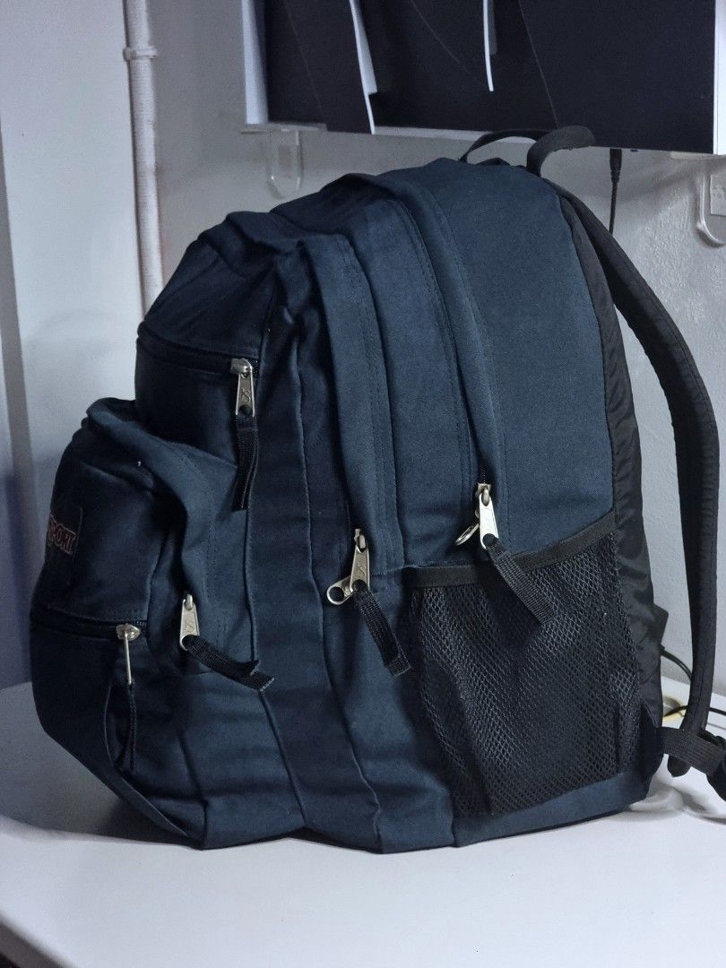 Jansport Big Campus Backpack Blue (Original) (Imported), Men's Fashion