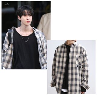 JHONNY WEST kemeja flannel oversize
