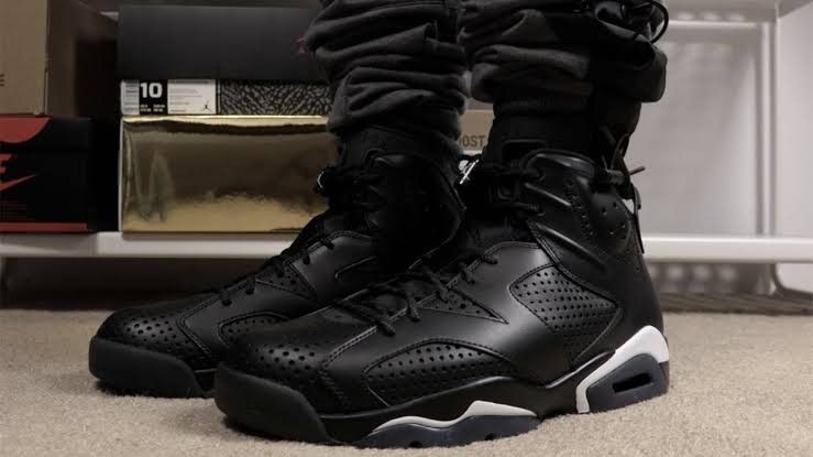Air jordan 6 retro 2025 black cat