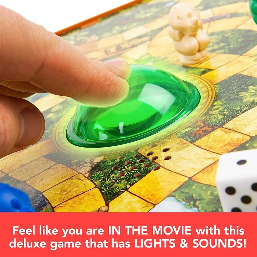 Jumanji Deluxe Game, Immersive Electronic Version of The Classic