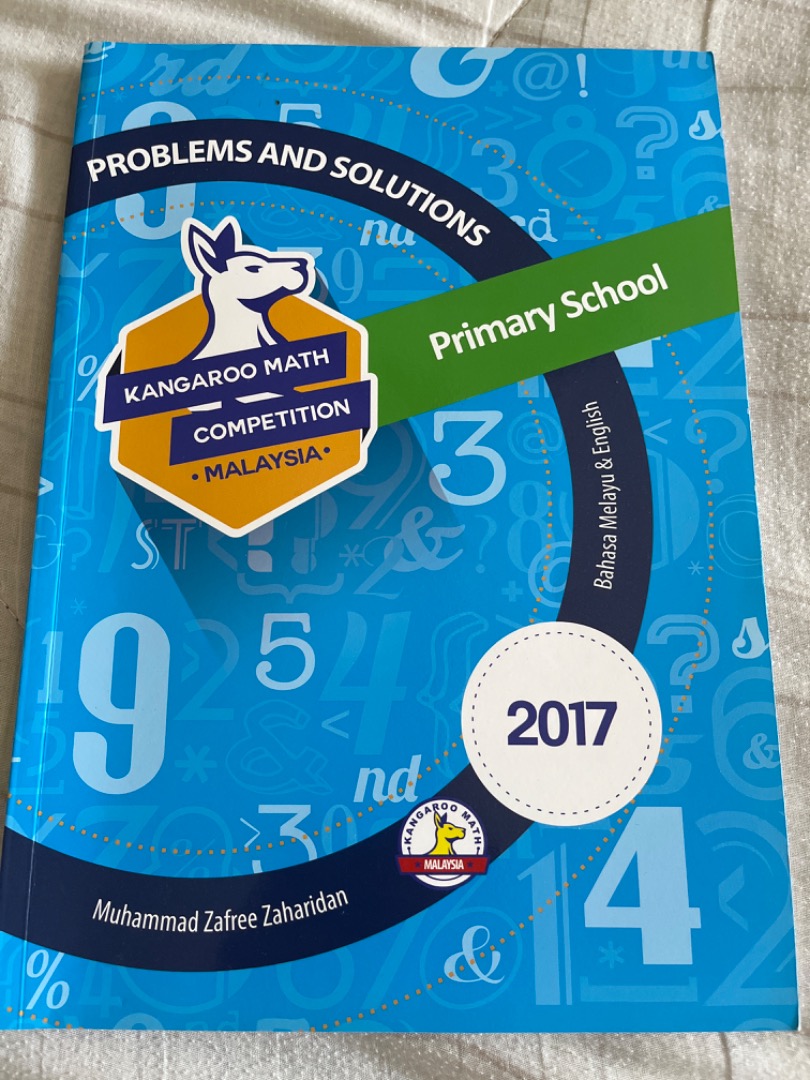 Kangaroo Math Competition PRIMARY School 2017, Hobbies & Toys, Books