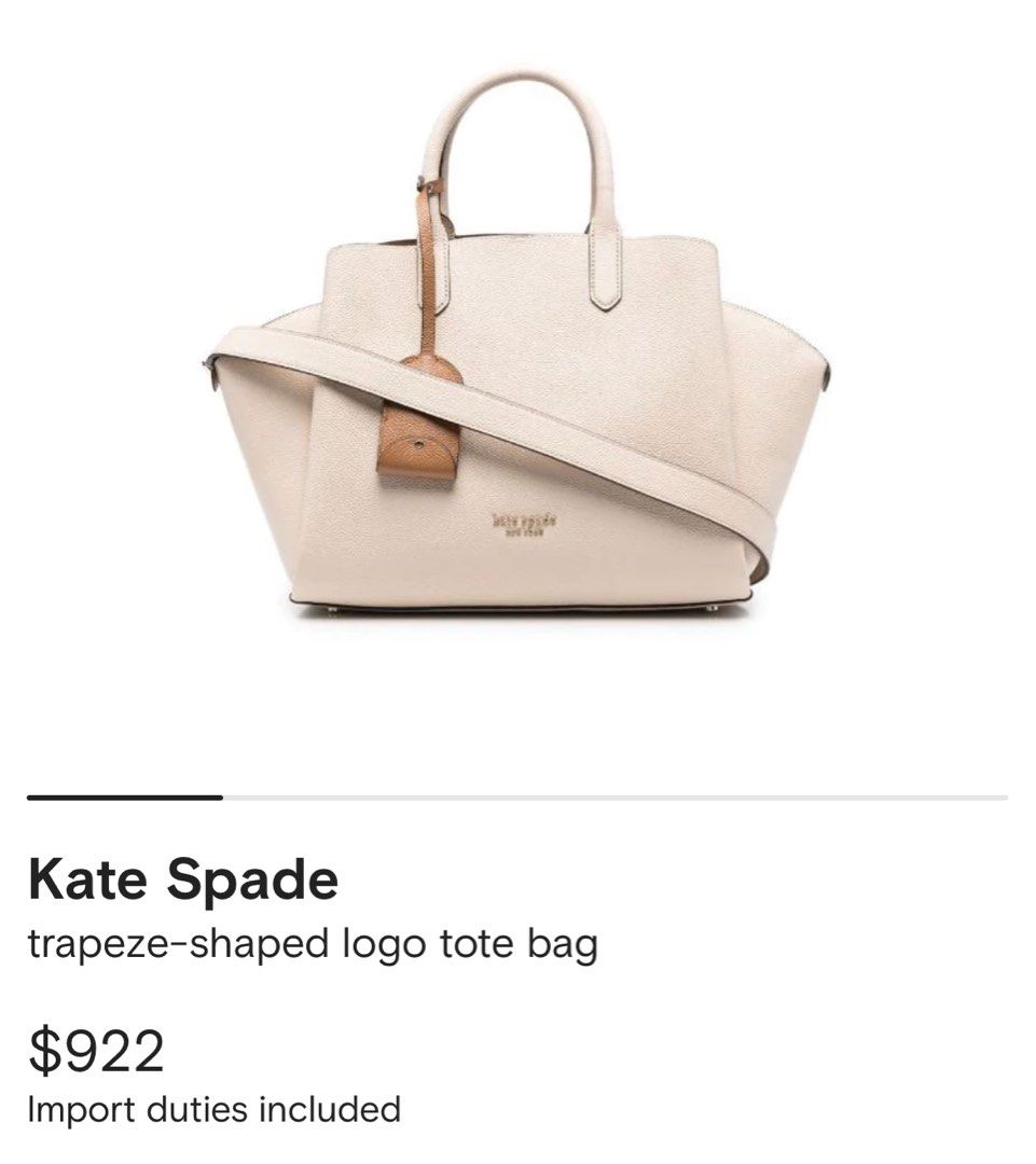 Kate spade trapeze bag sale