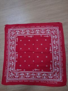 KEY WORK CLOTH VINTAGE 60s 70s BANDANA (KOD 0289)