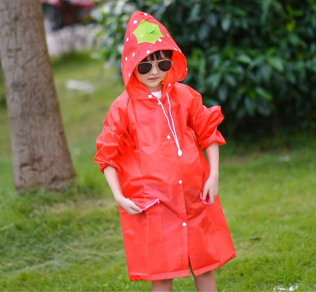 Kids Rain Coat size 80cm 130cm