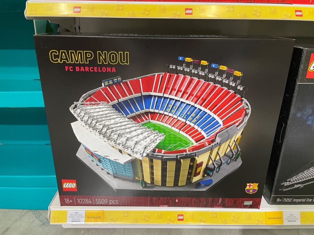 LEGO 10284 Creator Expert Camp Nou FC Barcelona Stadium