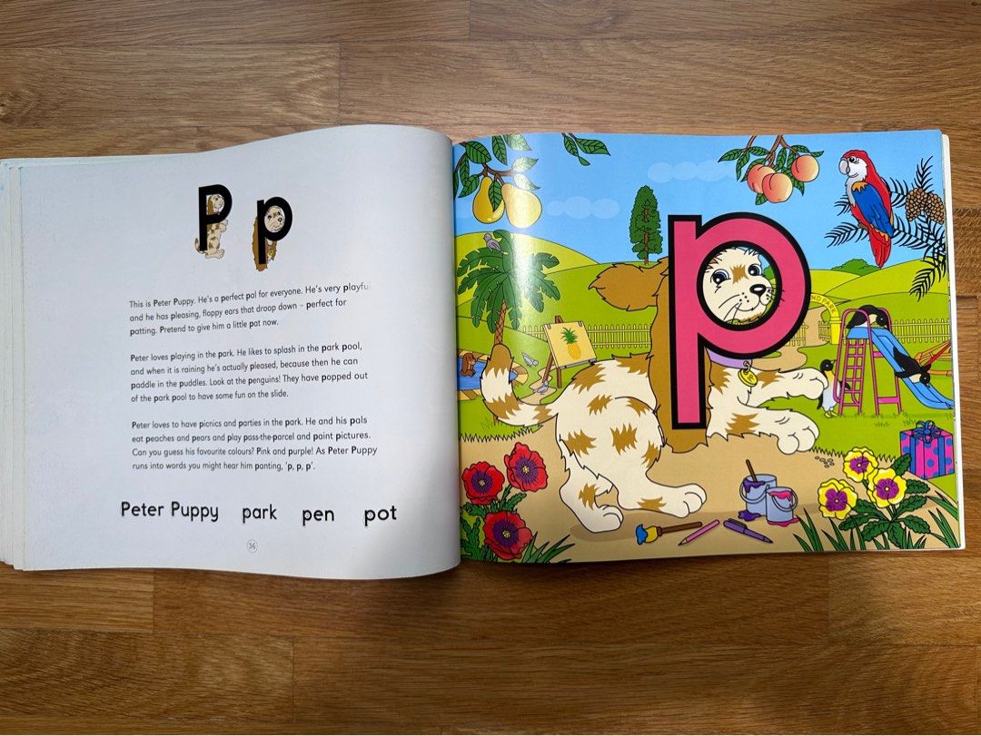 Letterland ABC Story Phonics Hobbies Toys Books Magazines