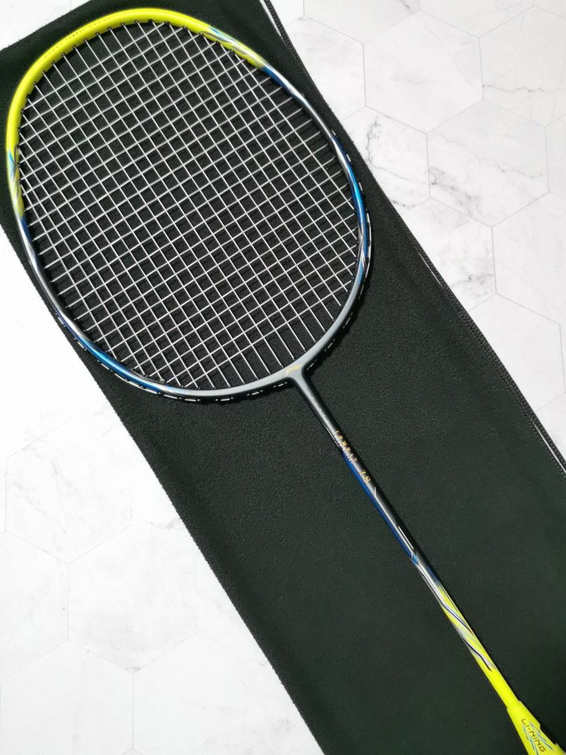 Li Ning Z8 Combat Z 8 LiNing Badminton Racket with Li Ning string ...