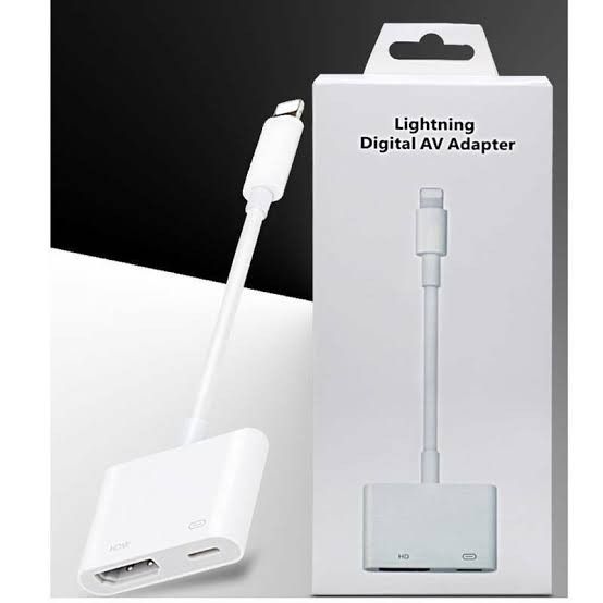 lightning to hdmi adapter, Computers & Tech, Parts & Accessories, Cables &  Adaptors on Carousell