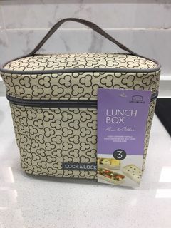Lock & Lock lunch box set
