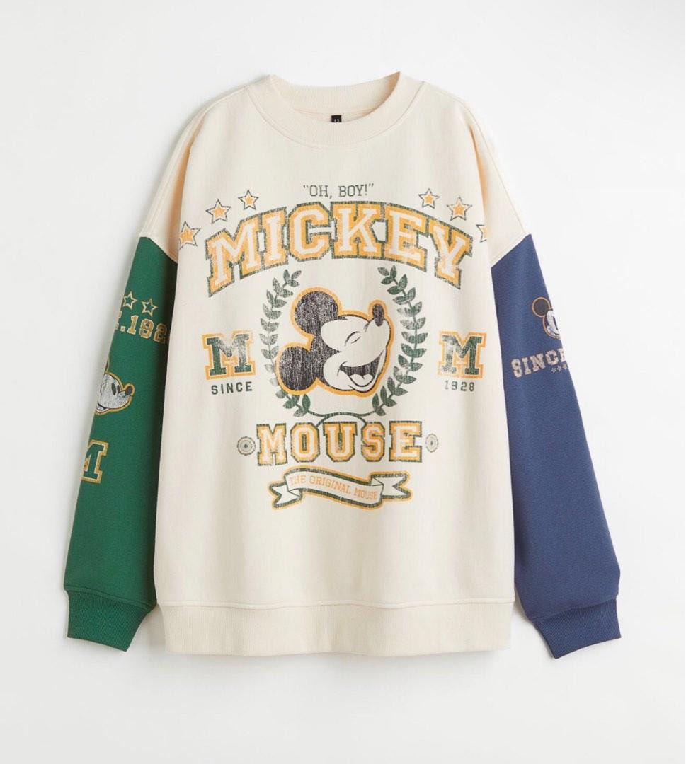 H and hot sale m mickey sweatshirt