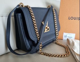 BN LV lockme tender pochette, Luxury, Bags & Wallets on Carousell