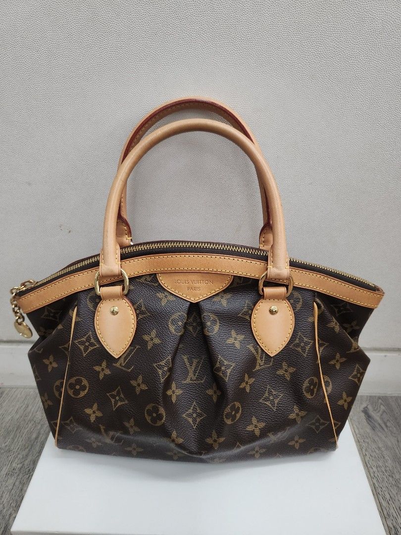 Louis Vuitton Vintage Tivoli PM Coated Monogram Canvas Top Handle Hangbag  Purse