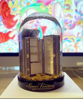 LOUIS VUITTON Snow Globe Dome Object Alma Novelty Ornament used