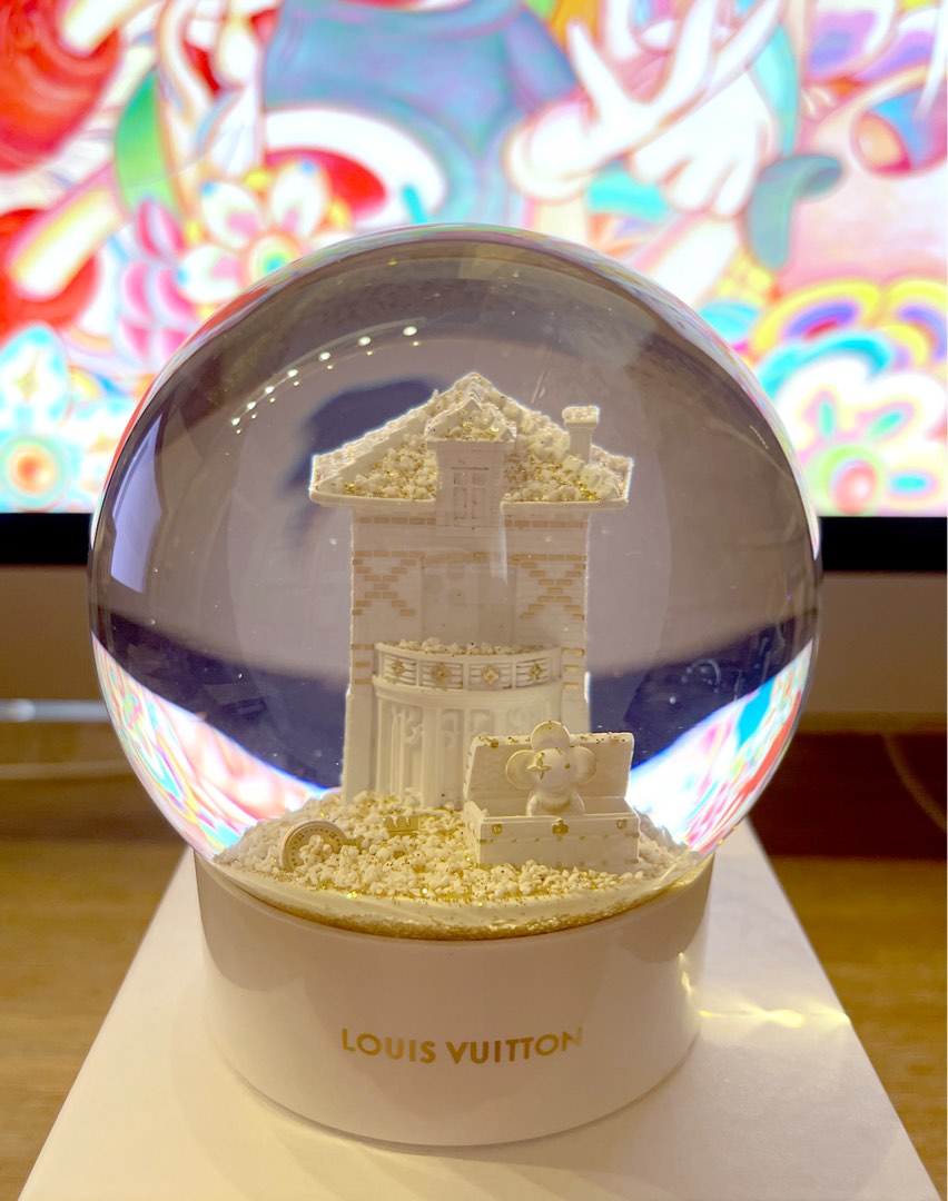 Louis Vuitton Louis Vuitton Red Alma Bag Motif Snow Globe Dome