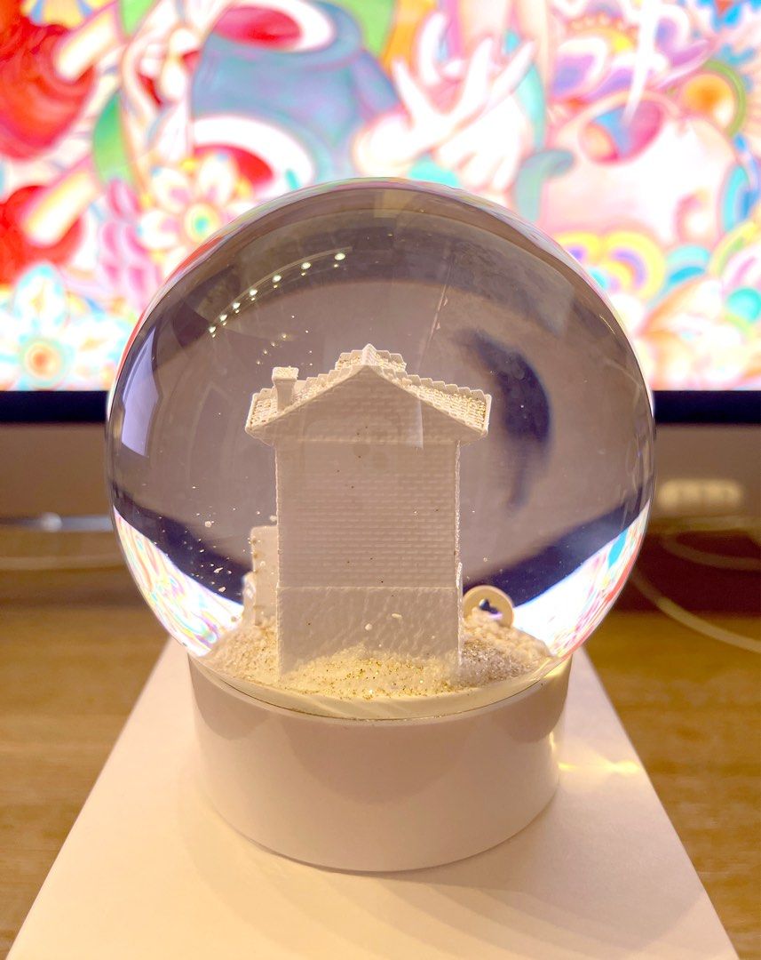 Louis Vuitton, Vivienne Holiday Snow Globe with Box