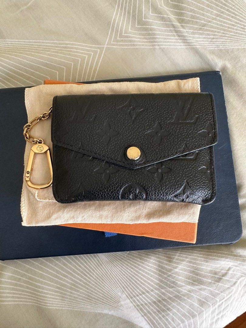 Unboxing Key Pouch Monogram Empreinte Leather - Louis Vuitton 