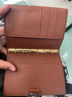 LV Agenda in Monogram passport size