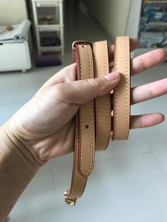 Authentic LV replacement shoulder crossbody vachetta leather long strap,  Luxury, Accessories on Carousell
