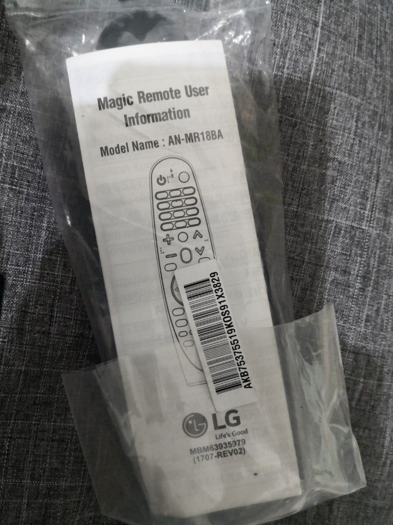 LG Magic Remote Control MR18 Mr18ba AN-MR18BA MR650A, TV & Home ...