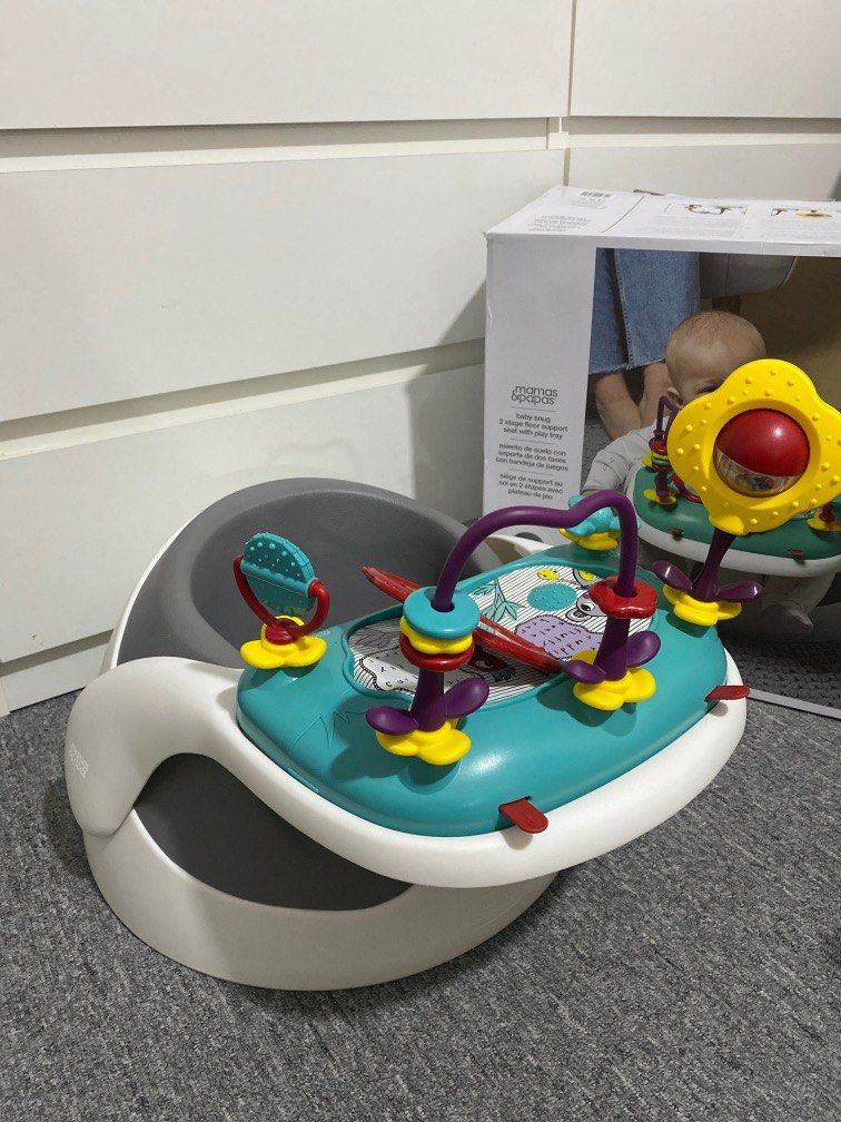 Mamas Papas Baby Snug Floor Seat with Activity Tray Babies