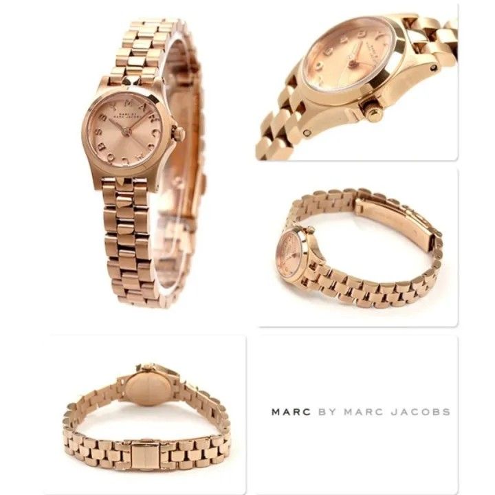 Marc Jacobs watch (Category: Women's Watches) located in Naic. Submitted by niqssss (Listing ID 1221224594, Image 2). Description: Mj watch in good condition. No box na po. 💯 authentic from Japan po. Small face RFS: Decluttering since I'm wfh, di na po nagagamit ang mga bags, wallets & watch.