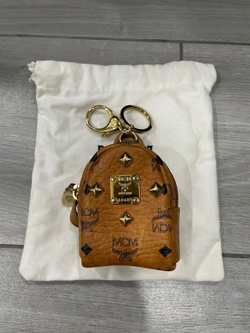 Mcm Mini Backpack Keychain