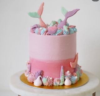 Mermaid Theme Cake